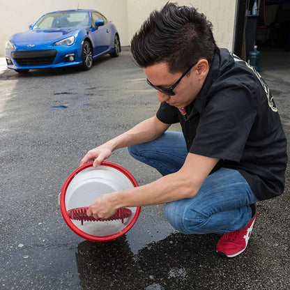 Chemical Guys Cyclone Dirt Trap Car Wash Bucket Insert - Red (P12) DIRTTRAP02 DIRTTRAP02 User 1