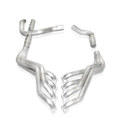 Stainless Works 2007-14 Chevy Tahoe and Yukon LT 1-3/4in Primaries 2-1/2in Collectors High-Flow Cats CTTHCAT CTTHCAT Photo - Primary