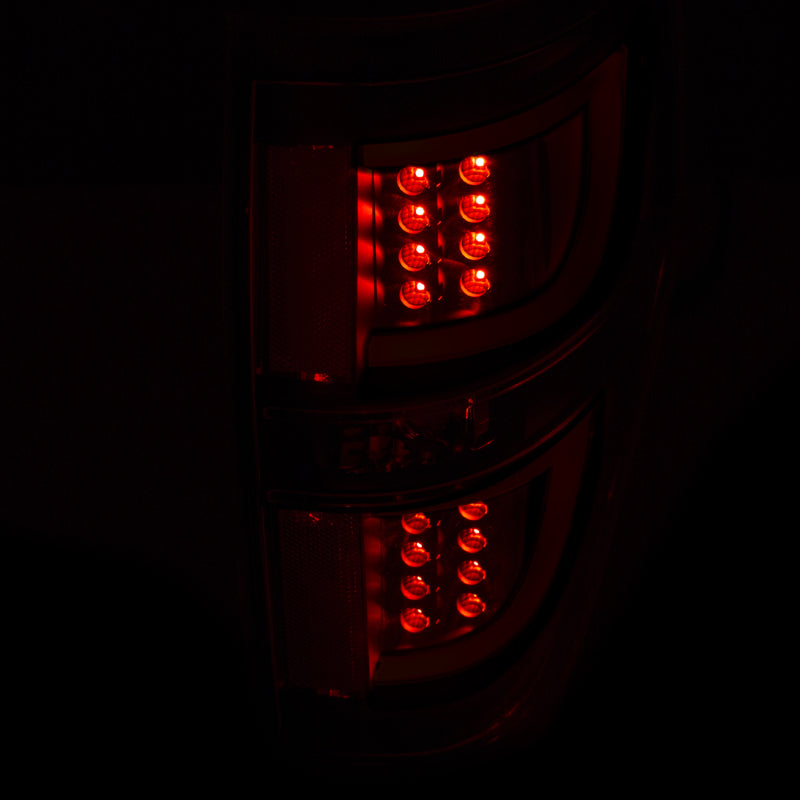 Anzo 2009-2013 Ford F-150 LED Taillights Black 311257 Photo - Mounted