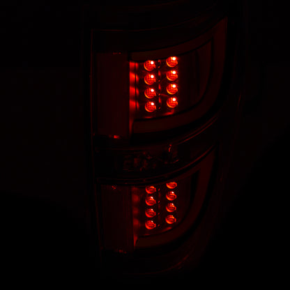 Anzo 2009-2013 Ford F-150 LED Taillights Black 311257 Photo - Mounted