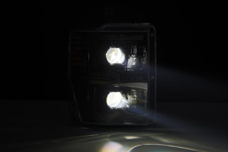 AlphaRex 08-10 Ford F250-550 LUXX-Series LED Projector Headlights Alpha-Blk w/Activ Light/Seq Signal 880313 880313 User 2