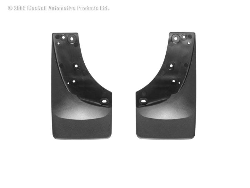 WeatherTech 07 Chevrolet Sliverado Classic No Drill Mudflaps - Black 110005 Photo - Primary
