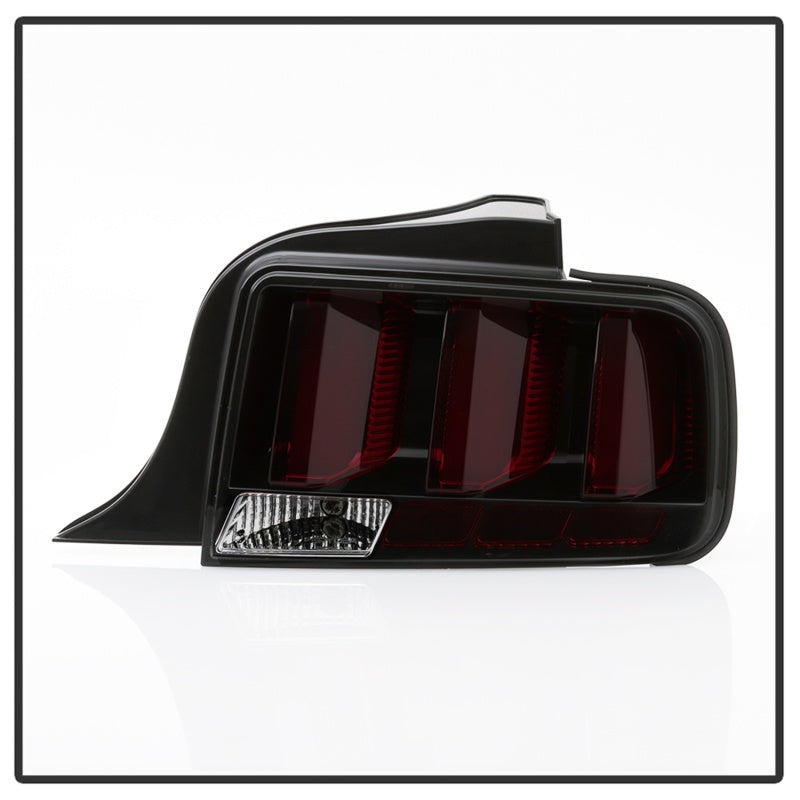 Spyder 05-09 Ford Mustang (Red Light Bar) LED Tail Lights - Smoke ALT-YD-FM05V3-RBLED-SM 5086723 5086723 Photo - Unmounted