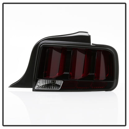 Spyder 05-09 Ford Mustang (Red Light Bar) LED Tail Lights - Smoke ALT-YD-FM05V3-RBLED-SM 5086723 5086723 Photo - Unmounted