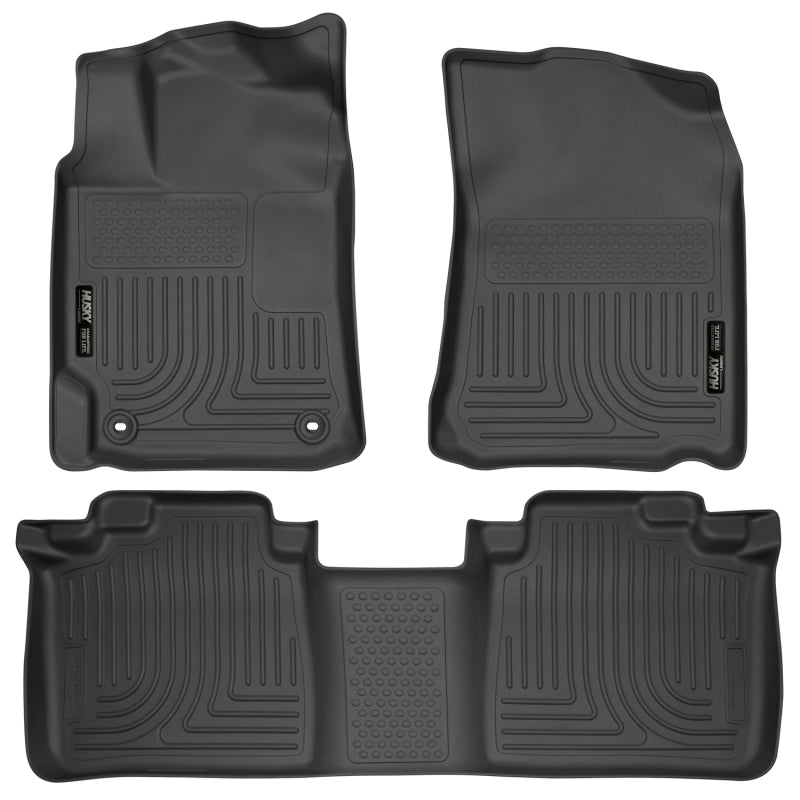 Husky Liners 2012 Toyota Camry WeatherBeater Combo Black Floor Liners (3pc) 98901 Photo - Primary