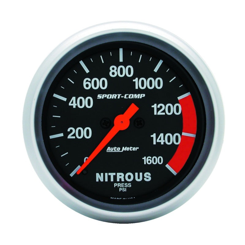 Autometer TD GAUG  NITROUS PRESS  2 5/8 07FZY 3574 Photo - Primary