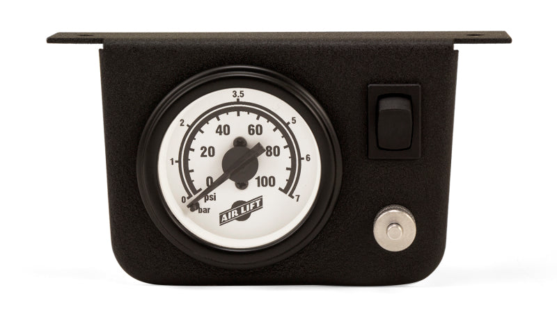 AIRLIFT Load Controller II - Single Gauge w/ Lps 5 PSI Min. 25592 Photo - out of package