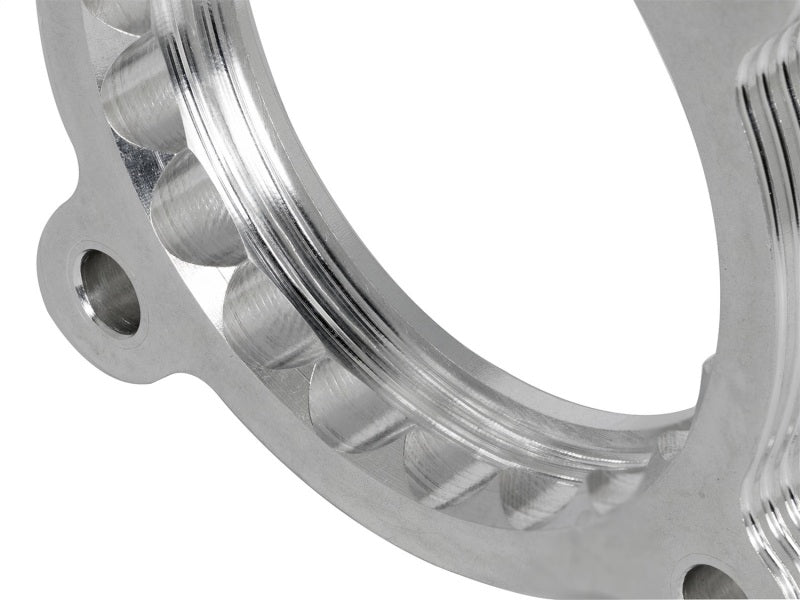 aFe Silver Bullet Throttle Body Spacer: Nissan Patrol (Y62) 10-16 V8-5.6L 46-36004 Photo - Unmounted