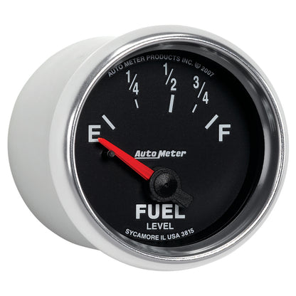 Autometer Gauge,Fuel Level,2 1/16", 73E to 10F, Elec,GS 3815 User 5