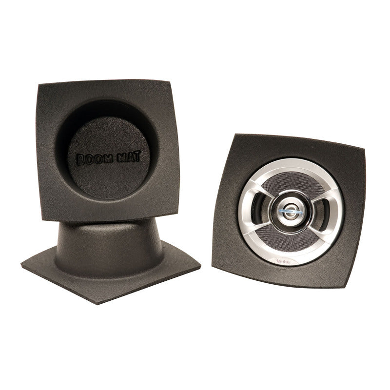 DEI Speaker Baffles 5.25in Round 6.5in Wide 6.5 Height 4in Deep - Pair 50320 50320 Photo - Primary