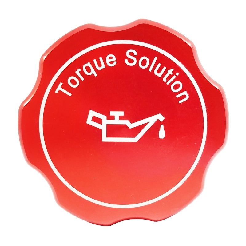 Torque Solution Billet Oil Cap (Red): Subaru Engines TS-SU-313RD Photo - Primary