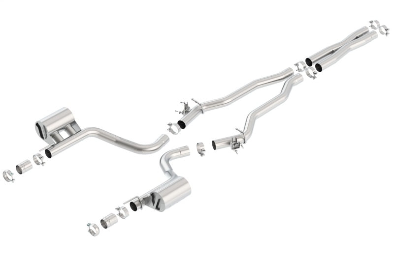 Borla 15-16 Dodge Challenger Hellcat 6.2L V8 ATAK w/ Valve Simulator CB Exhaust Factory Valance 140648 140648 Photo - Primary