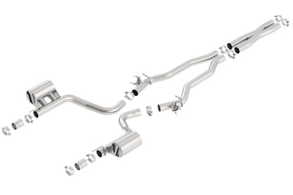 Borla 15-16 Dodge Challenger Hellcat 6.2L V8 ATAK w/ Valve Simulator CB Exhaust Factory Valance 140648 140648 Photo - Primary