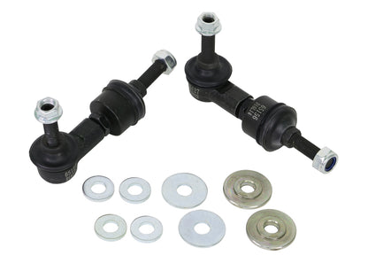 Whiteline Sway Bar Link Kit Heavy Duty Adj Steel Ball Nissan 240SX 1989-1998 KLC109 Photo - Close Up