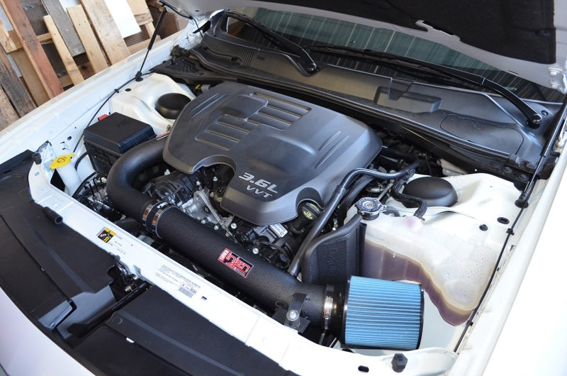 Injen Polished Power-Flow Air Intake 11-14 Chrysler 300 V6 3.6L Pentastar PF5072P Photo - Primary