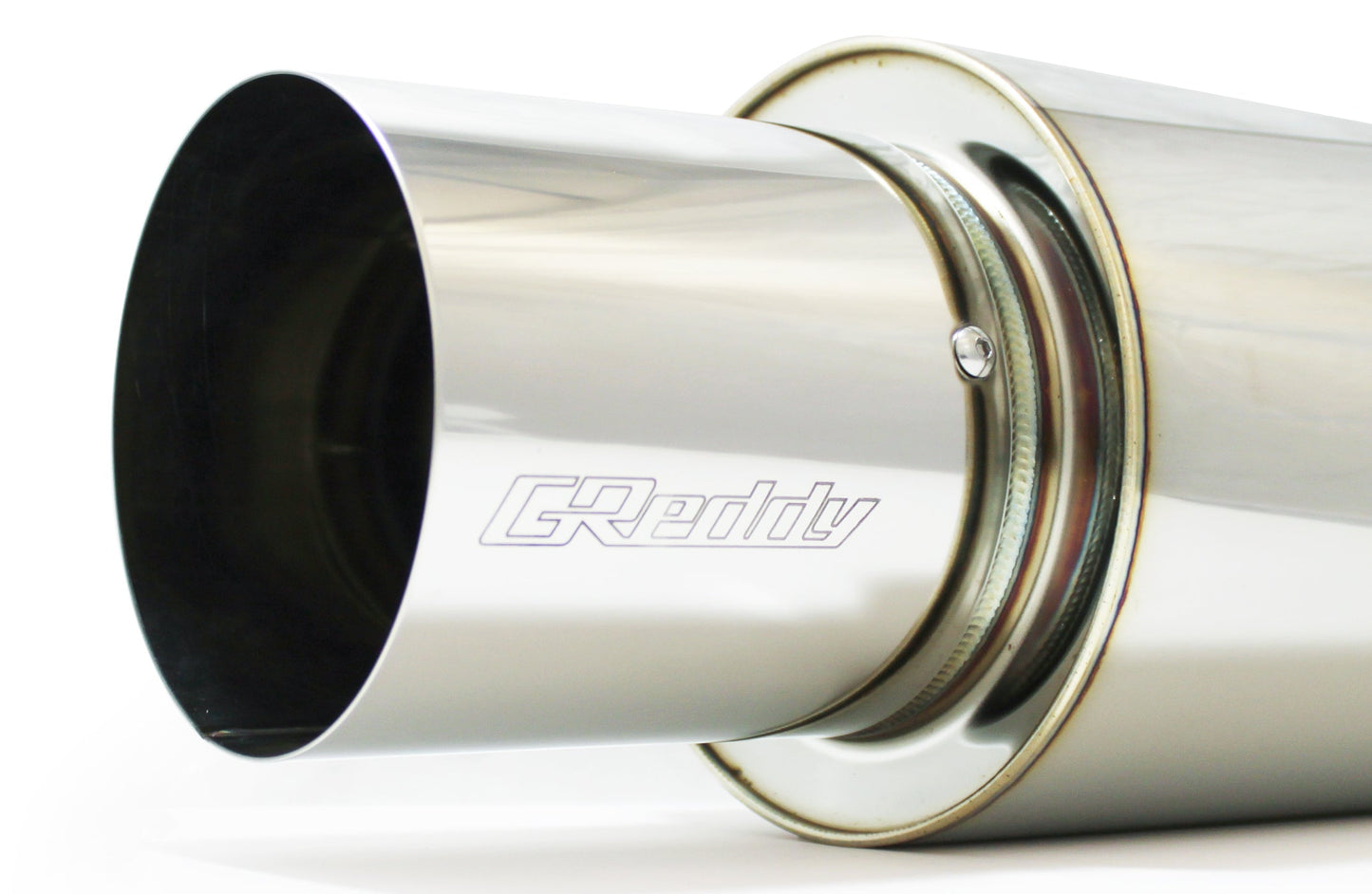 GReddy REVOLUTION RS UNIVERSAL MUFFLER 2.5"- 3-BOLT 105MM TIP - () 11001126