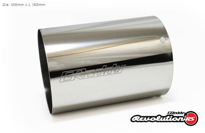 GReddy SUS REVOLUTION RS 105MM DIA TIP L150MM - () 11001144