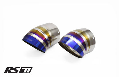 GReddy Optional Revolution RS Titanium Turndown Tip(s) 105mm Dia.
