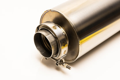 GReddy Universal RS-Ti Round Titanium Muffler(s) and Tip with V-Band
