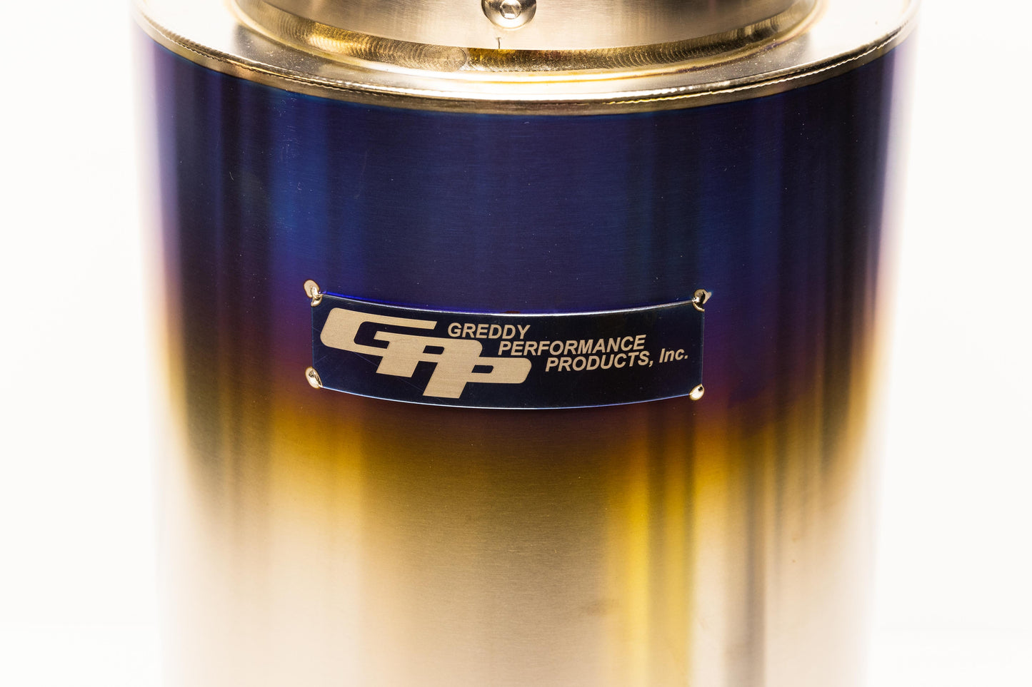 GReddy RS-TI UNIVERSAL ROUND MUFFLER 3.0"- 115MM TIP - () 11002530