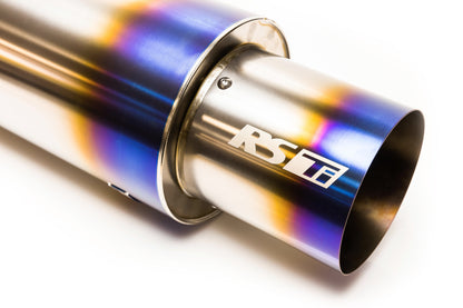 GReddy RS-TI UNIVERSAL ROUND MUFFLER 3.0"- 115MM TIP - () 11002530