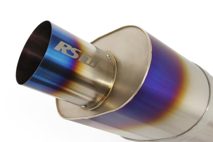 GReddy RS-TI UNIVERSAL OVAL MUFFLER 2.5"- 105MM TIP - () 11003525
