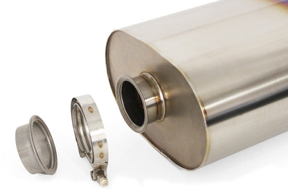 GReddy Universal RS-Ti Oval Titanium Muffler(s) and Tip with V-Band