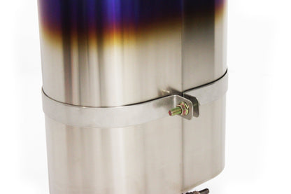 GReddy Universal RS-Ti Oval Titanium Muffler(s) and Tip with V-Band