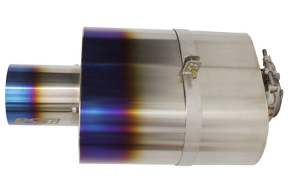 GReddy Universal RS-Ti Oval Titanium Muffler(s) and Tip with V-Band