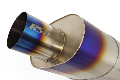 GReddy RS-TI UNIVERSAL OVAL MUFFLER 3.0"- 105MM TIP - () 11003530