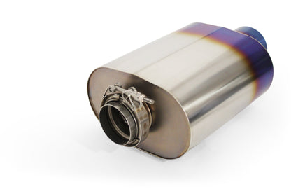 GReddy Universal RS-Ti Oval Titanium Muffler(s) and Tip with V-Band