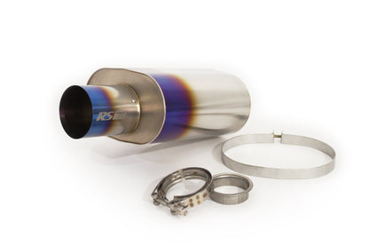 GReddy Universal RS-Ti Oval Titanium Muffler(s) and Tip with V-Band