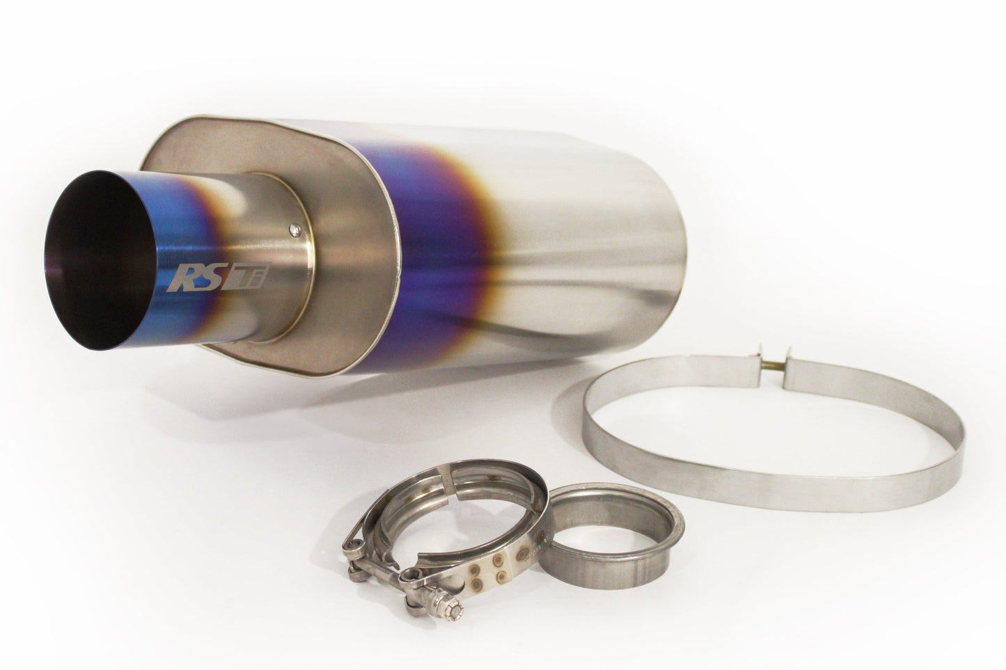 GReddy RS-TI UNIVERSAL OVAL MUFFLER 3.0"- 105MM TIP - () 11003530