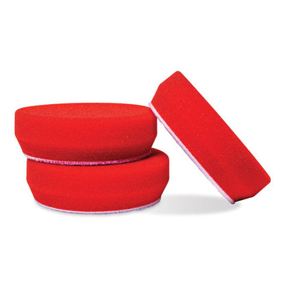 Griots Garage Red Foam Waxing Pad 5.5in - Set of 2 10525