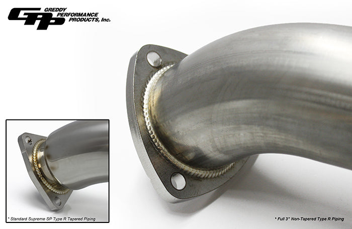 GReddy Honda (FK8) Civic Type R Full 3" Forward Mid-pipe & Front Over-pipe Upgrade