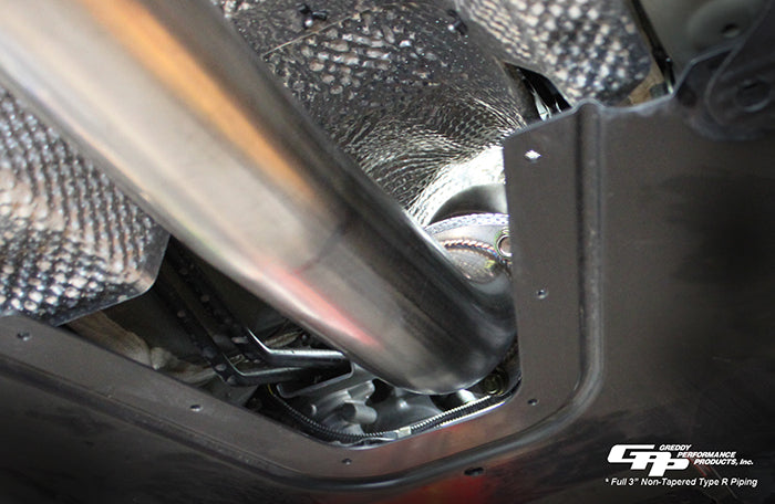 GReddy Honda (FK8) Civic Type R Full 3" Forward Mid-pipe & Front Over-pipe Upgrade