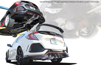 GReddy Honda (FK8) Civic Type R Full 3" Forward Mid-pipe & Front Over-pipe Upgrade