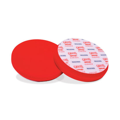 Griots Garage Red Foam Waxing Pad 6.5in - Set of 2 10624