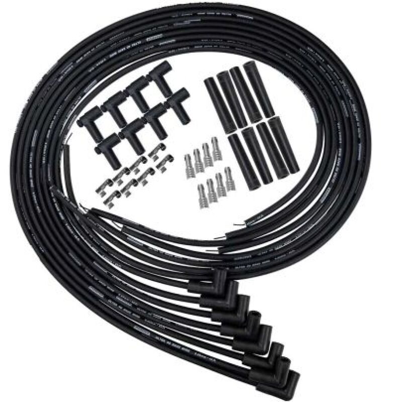 Moroso Universal 90 Degree Plug Ends Black Ultra 40 Wire Set & Coil Pack Kit 73852 73852 User 1
