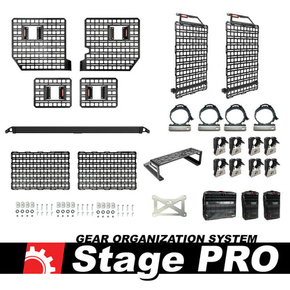 BuiltRight Industries 15-20 Ford F-150 (Incl. Raptor) Gear Organization System - Pro Kit 111028