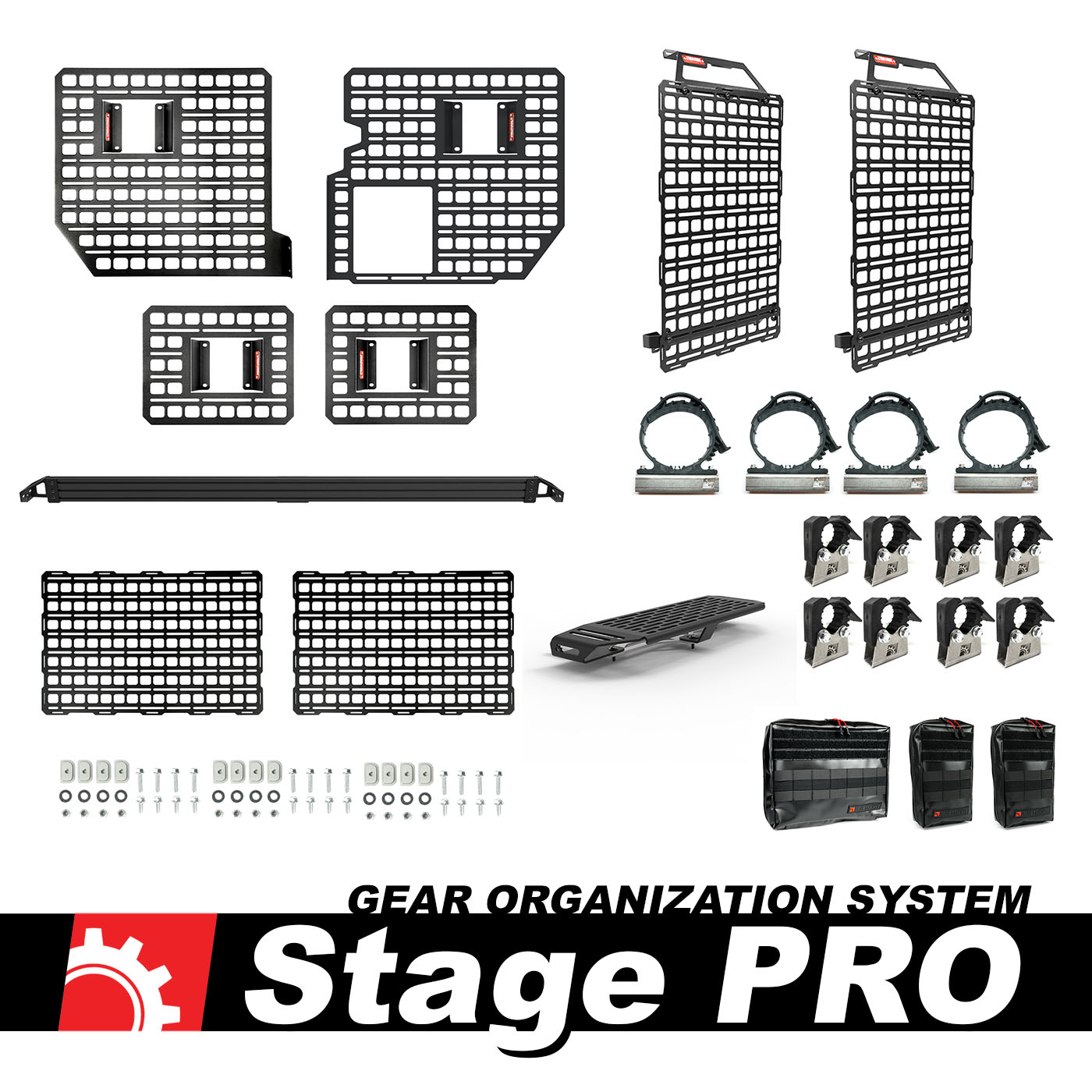 BuiltRight Industries 2021+ Ford F-150 (Incl. Raptor) Gear Organization System - Pro Kit 111029