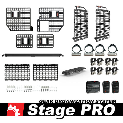 BuiltRight Industries 2021+ Ford F-150 (Incl. Raptor) Gear Organization System - Pro Kit 111029