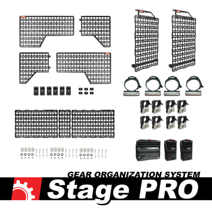 BuiltRight Industries 2019+ GMC/Chevy 1500 Standard Bed Gear Organization System - Pro Kit 111033