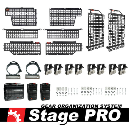 BuiltRight Industries Toyota Tacoma Gear Organization System - Pro Kit 111037