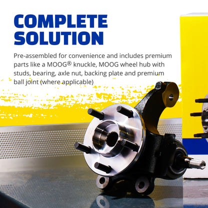 Moog Steering Knuckle LK030 Features and Benefits