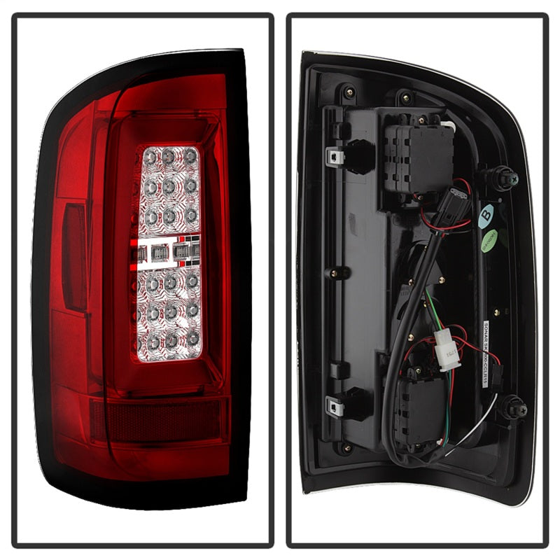 Spyder Chevy Colorado 2015-2017 Light Bar LED Tail Lights - Red Clear ALT-YD-CCO15-LED-RC 5085269 5085269 Photo - Unmounted