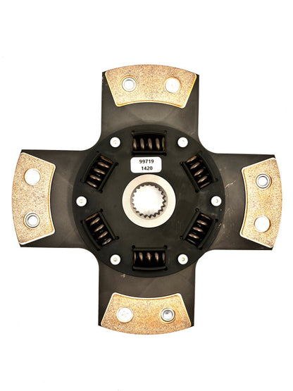 Competition Clutch 94-01 Acura Integra Stage 5 - 4 Pad Ceramic Clutch Replacement DISC ONLY 99785-1420 99785-1420 Photo - Primary