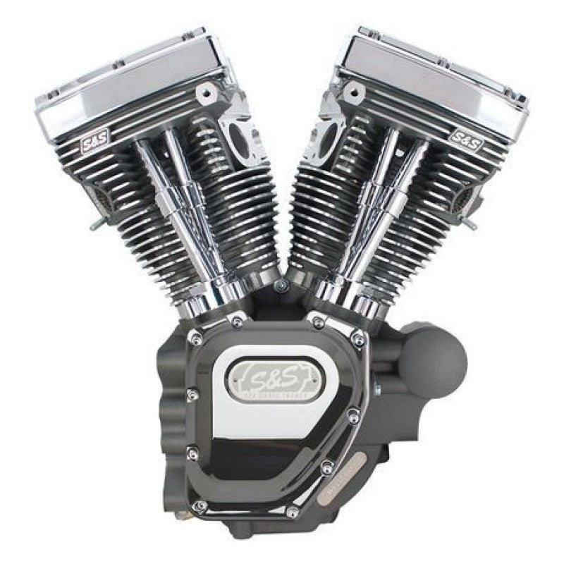 S&S Cycle 07-16 Touring Models T124LC Stone Gray Engine w/ 585 Cams 310-0512A 310-0512A User 1