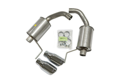ROUSH 2015-2019 Ford Mustang 3.7L/2.3L V6/I4 Exhaust Kit w/ Round Tips 421837 421837 Photo - Primary