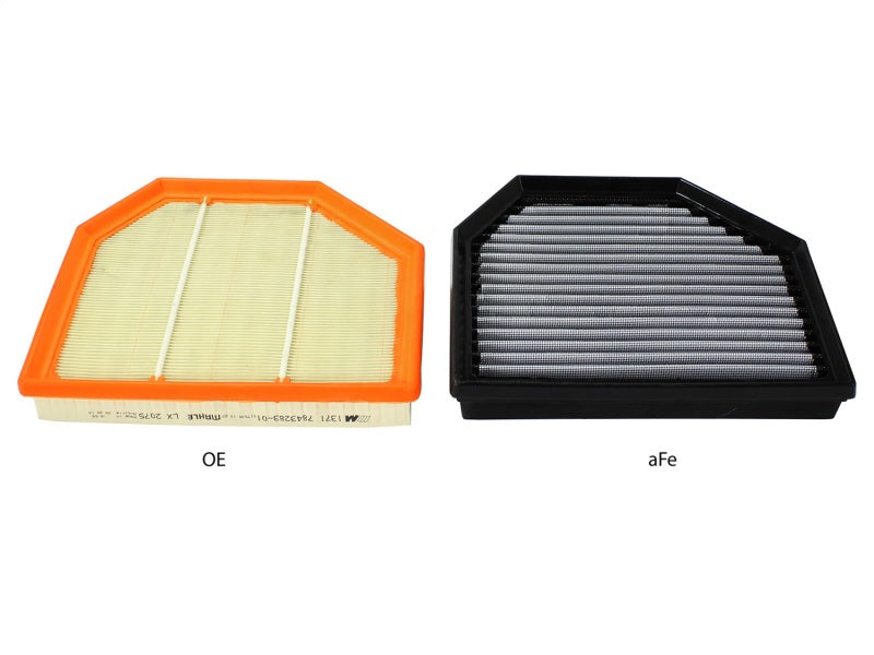 aFe OE High Performance Replacement Air Filter BMW M3/M4 F80/F82 2015 31-10238 Photo - Unmounted